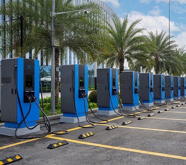 trạm sạc xe điện